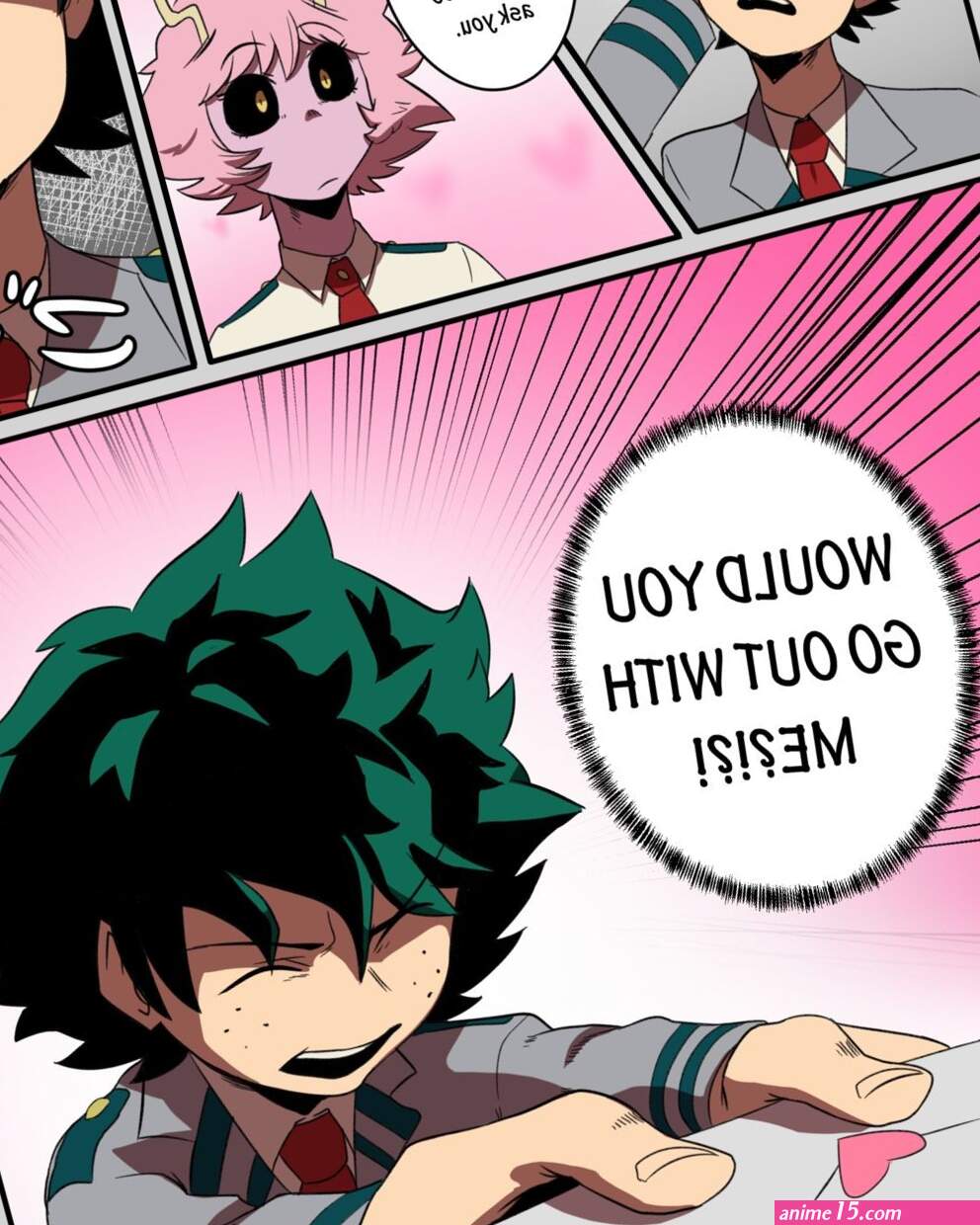 Mina x Izuku Comic Porn Comic english 07