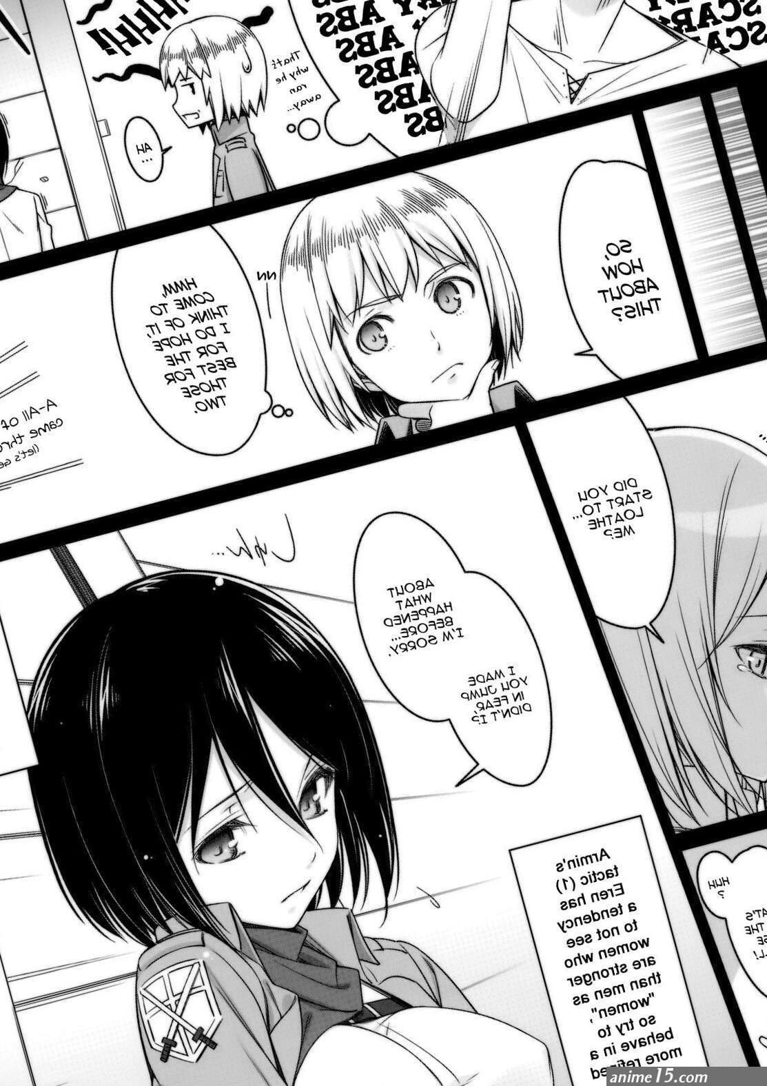 ATTACK ON MIKASA Porn comic Rule 34 comic Cartoon porn comic