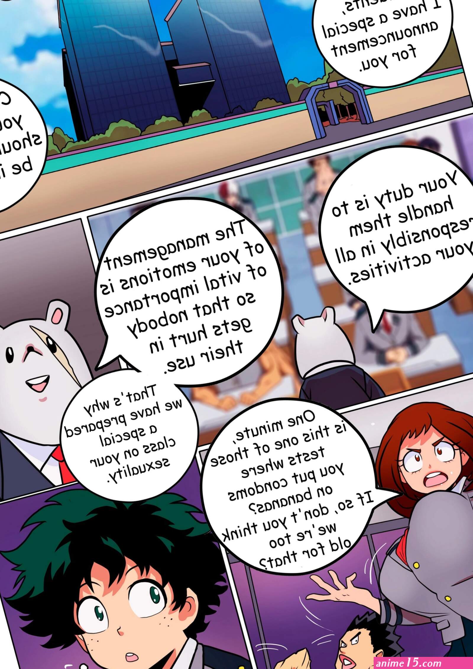 SexClass my hero academia porn comic