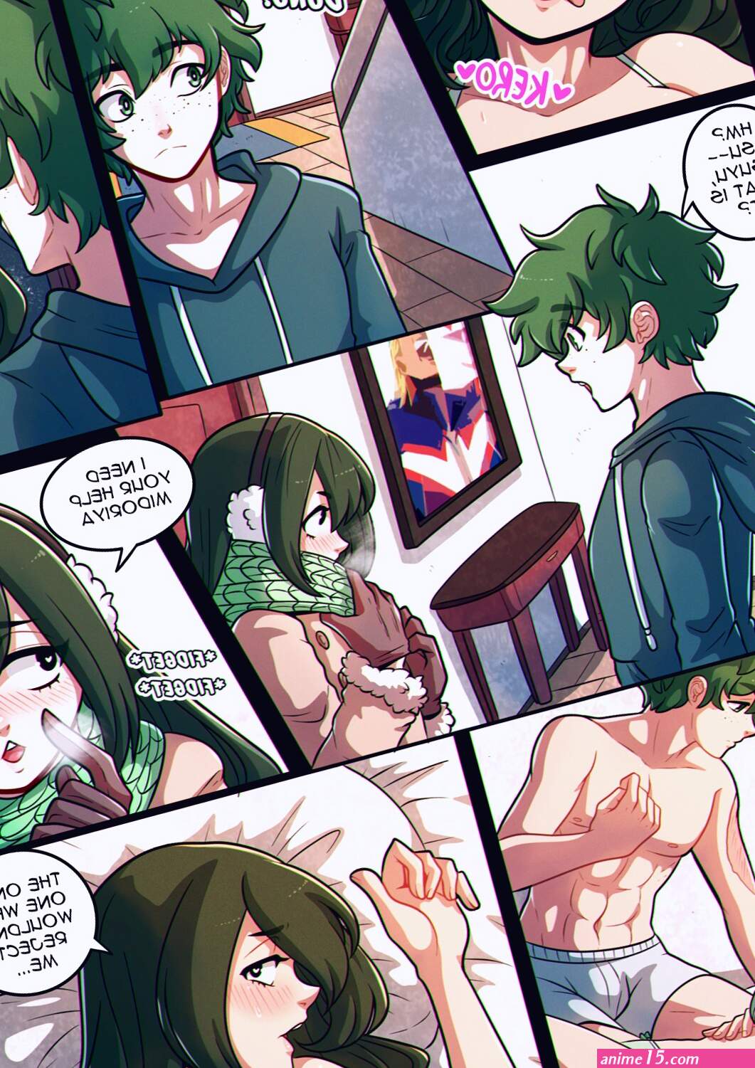 A Night With Tsuyu porn comic
