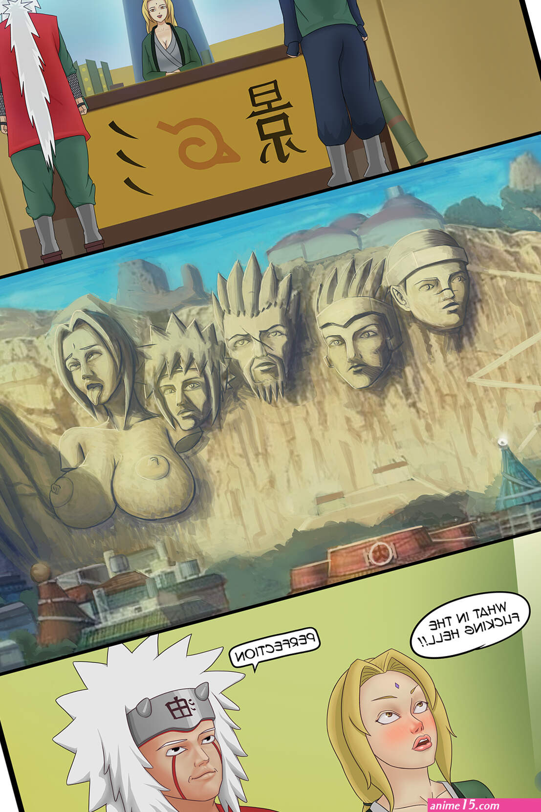 Tsunade Naruto Shippuden NSFW Comic by Ecchi Sage from Patreon