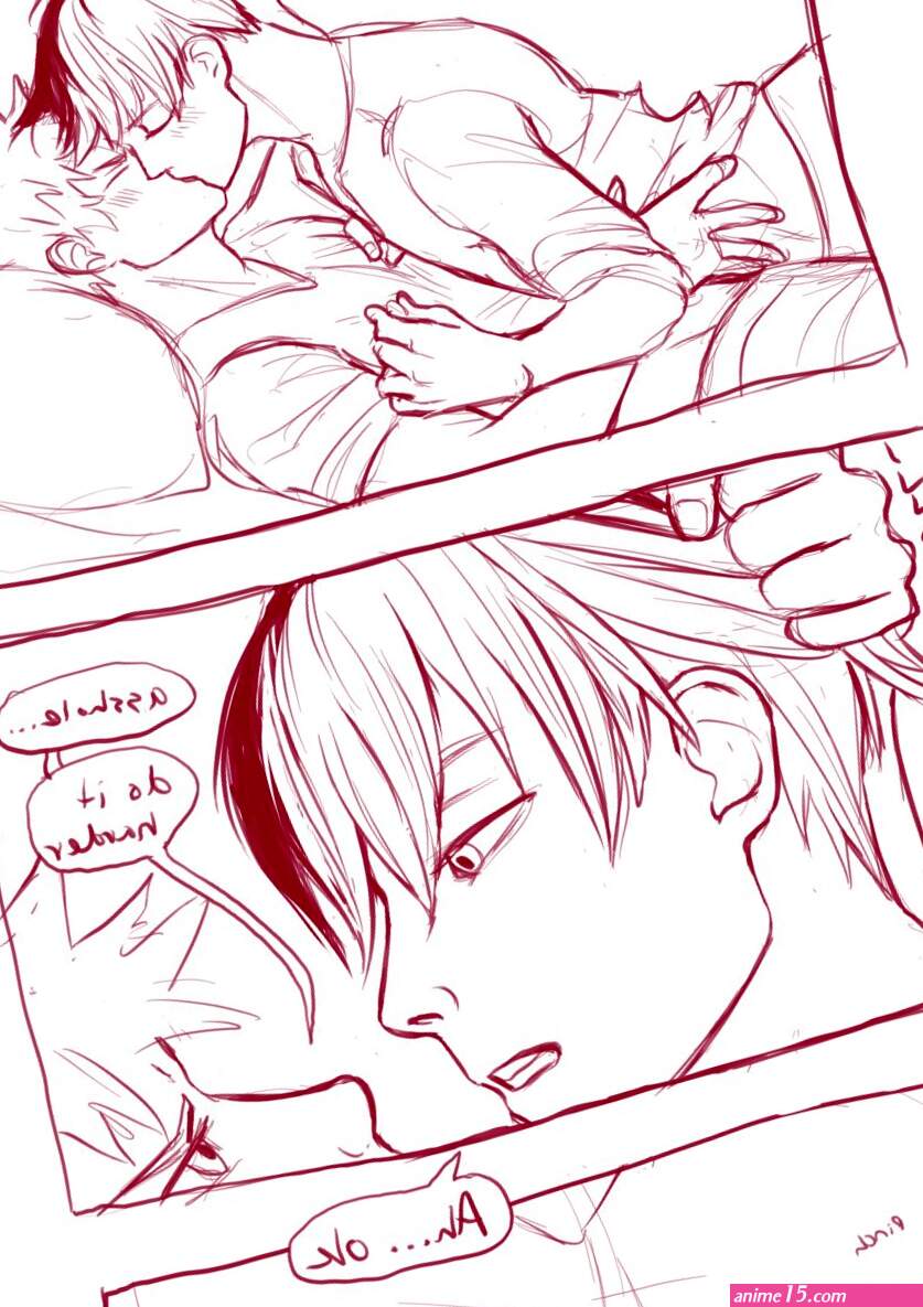 rc on X: im really not sure how it came about that i made a todobaku comic about nipple play but here we are