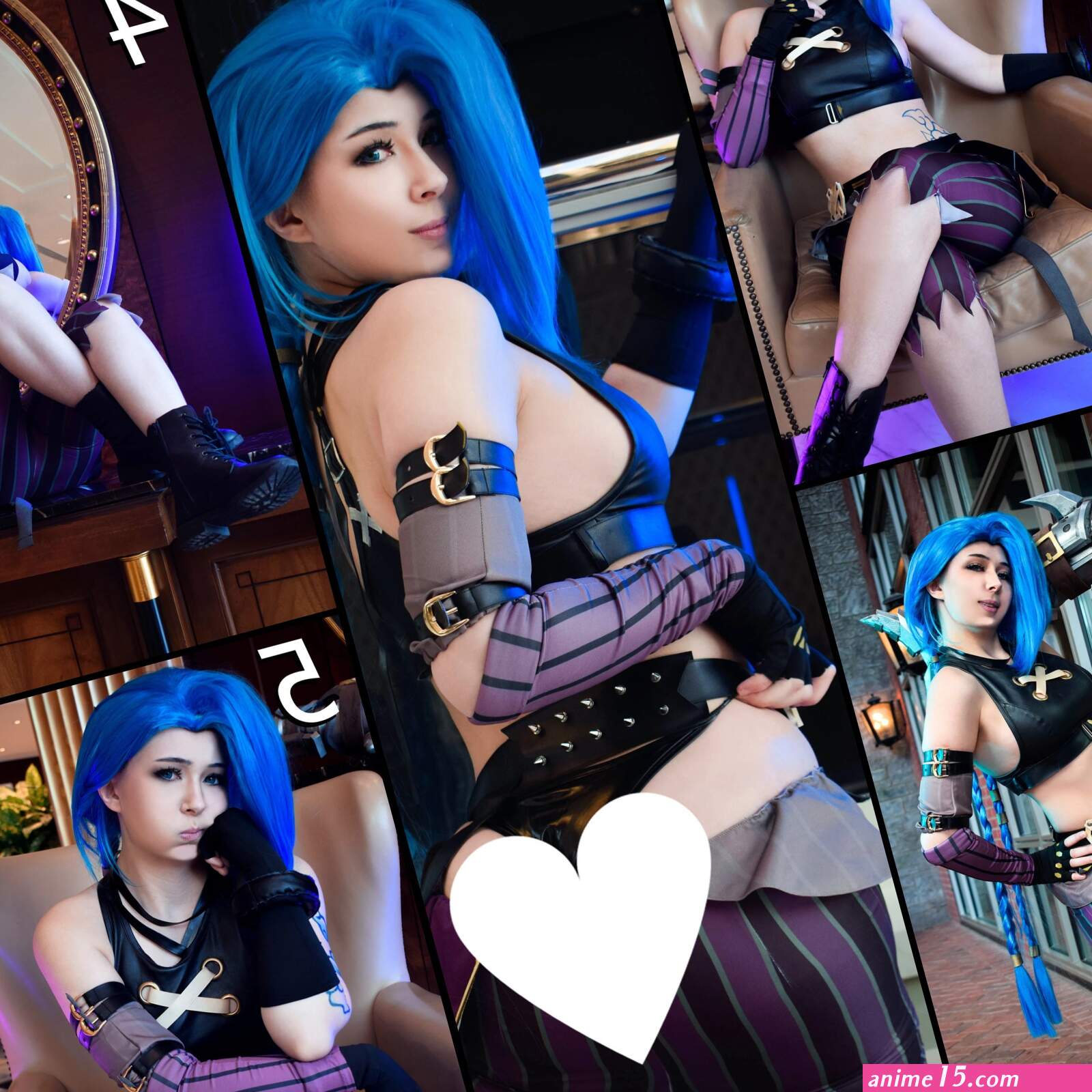 Arcane Jinx NSFW Cosplay Prints league of Legends
