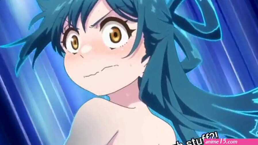 Mato seihei no Sureibu H Anime ENF CMNF MMD: See Through X-Ray vision for see blue hair anime nude girls