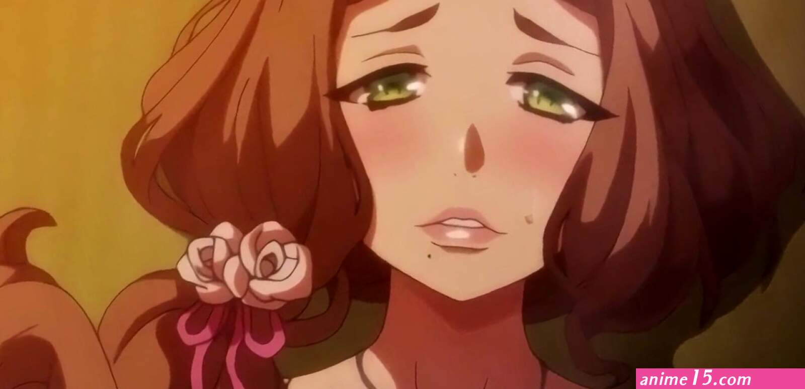 Curvy anime girl is rubbed with oil and fucked balls deep