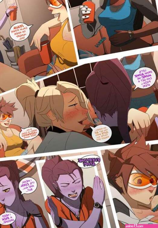 Porn comic The Girly Watch. Part 1. Overwatch. Sex comic porn comics is