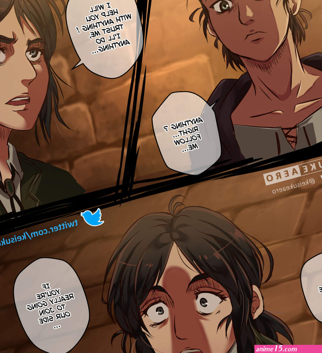 Keisuke Aero Eren x Pieck Attack on Titan