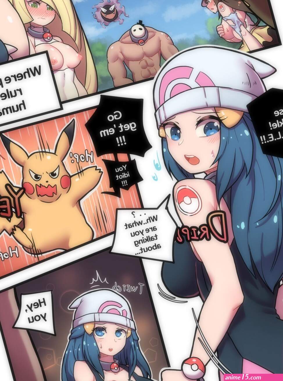 Porn comic Pokemon World PornKomix
