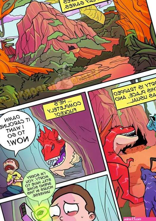 Porn comic Pleasure Trip. Rick and Morty. Ero-Mantic Gansoman. Part 4. Sex comic got into a