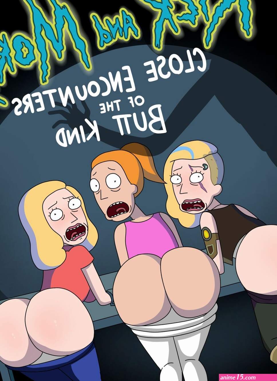 Rick Morty: Close Encounters Of The Butt Kind Rick and Morty GKG