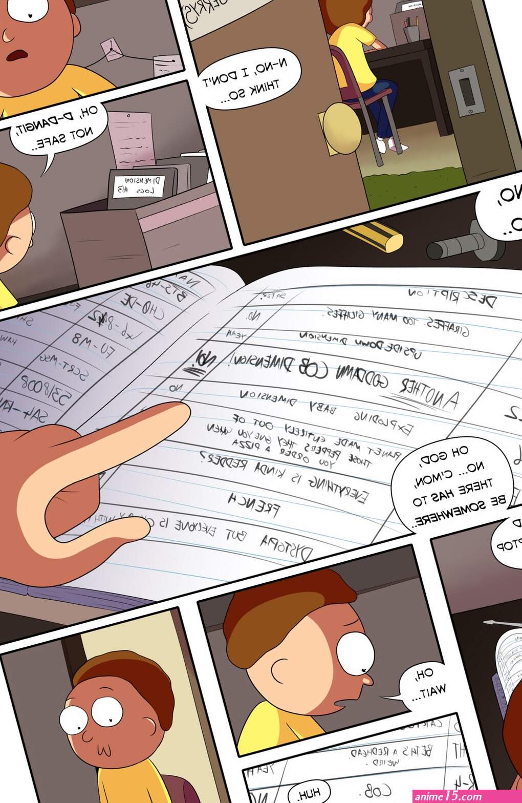 Rick and Morty porn comics