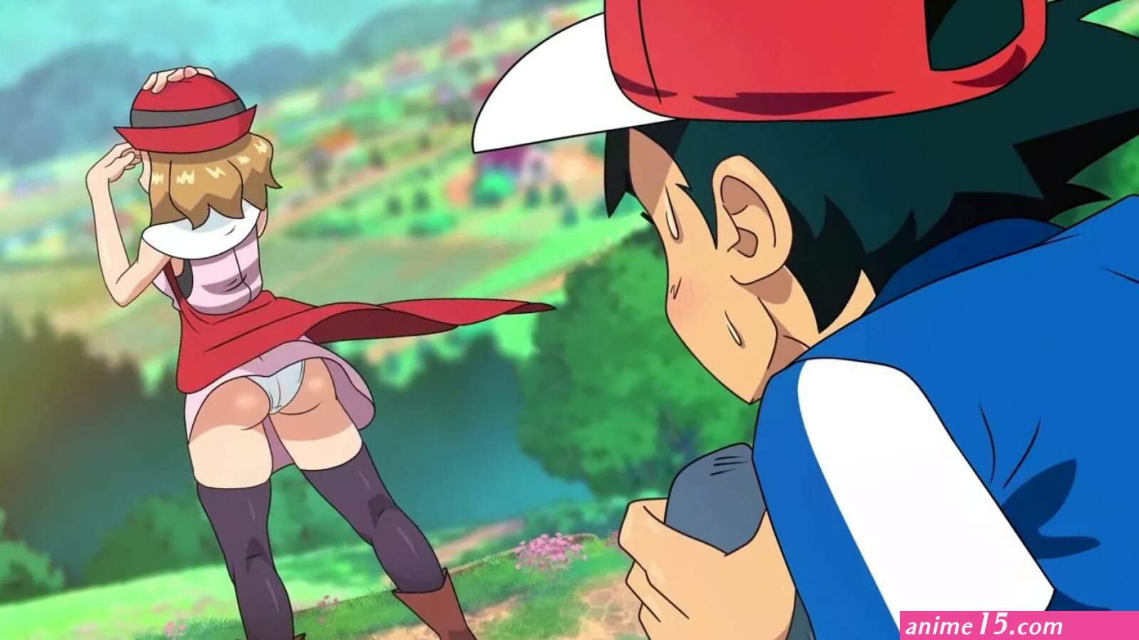 Ash Goes Poké Balls Deep in Serena Pussy 60fps
