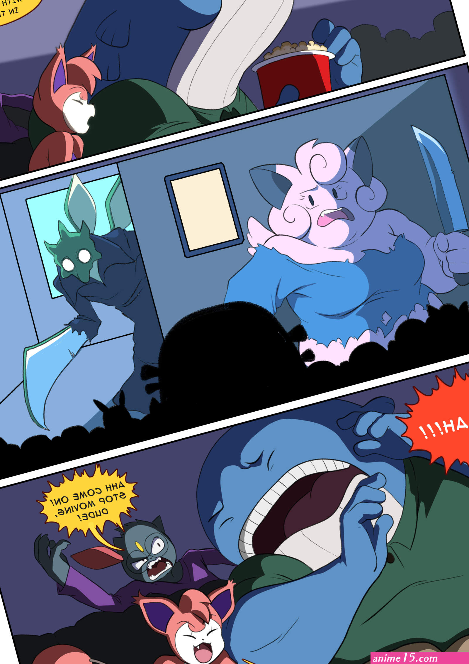 Aaron Schmit Over on Bluesky at aaronschmit on X: Skitty and Wailord go to the movies. TinderSkitty