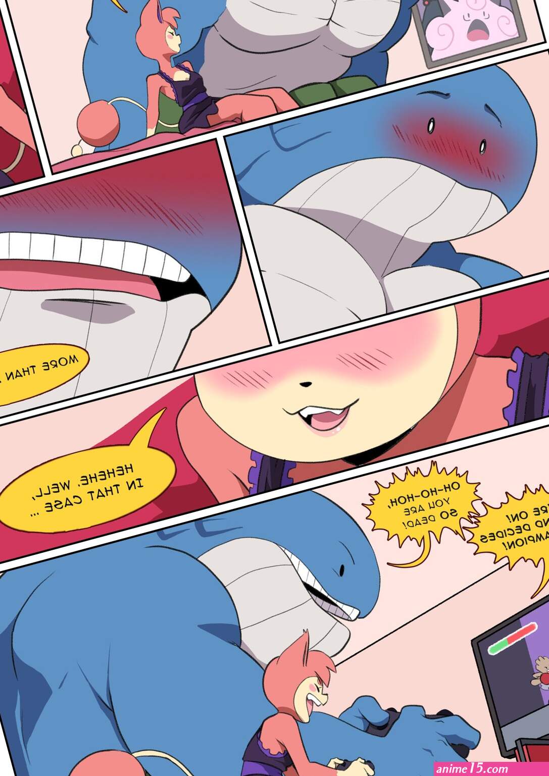 Aaron Schmit Over on Bluesky at aaronschmit on X: Skitty and Wailord finally smash. TinderSkitty
