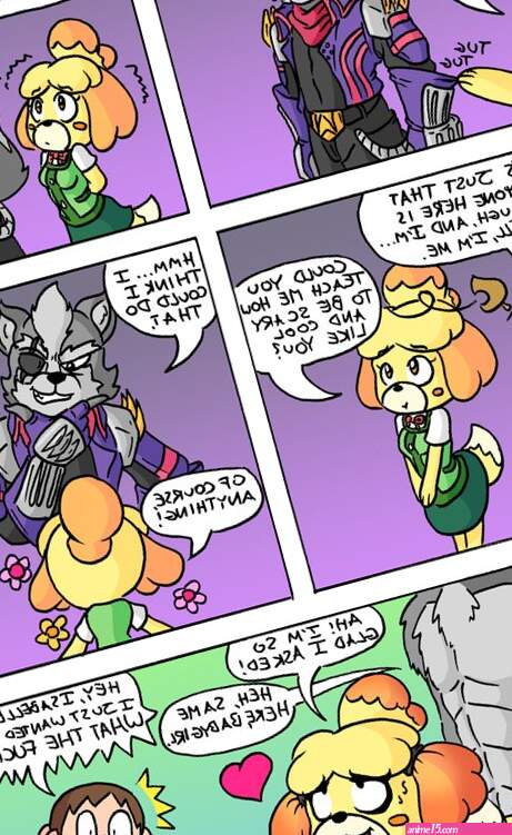 3779467 Animal Crossing Isabelle Super Smash Bros. Wolf Odonnell Captaintaco