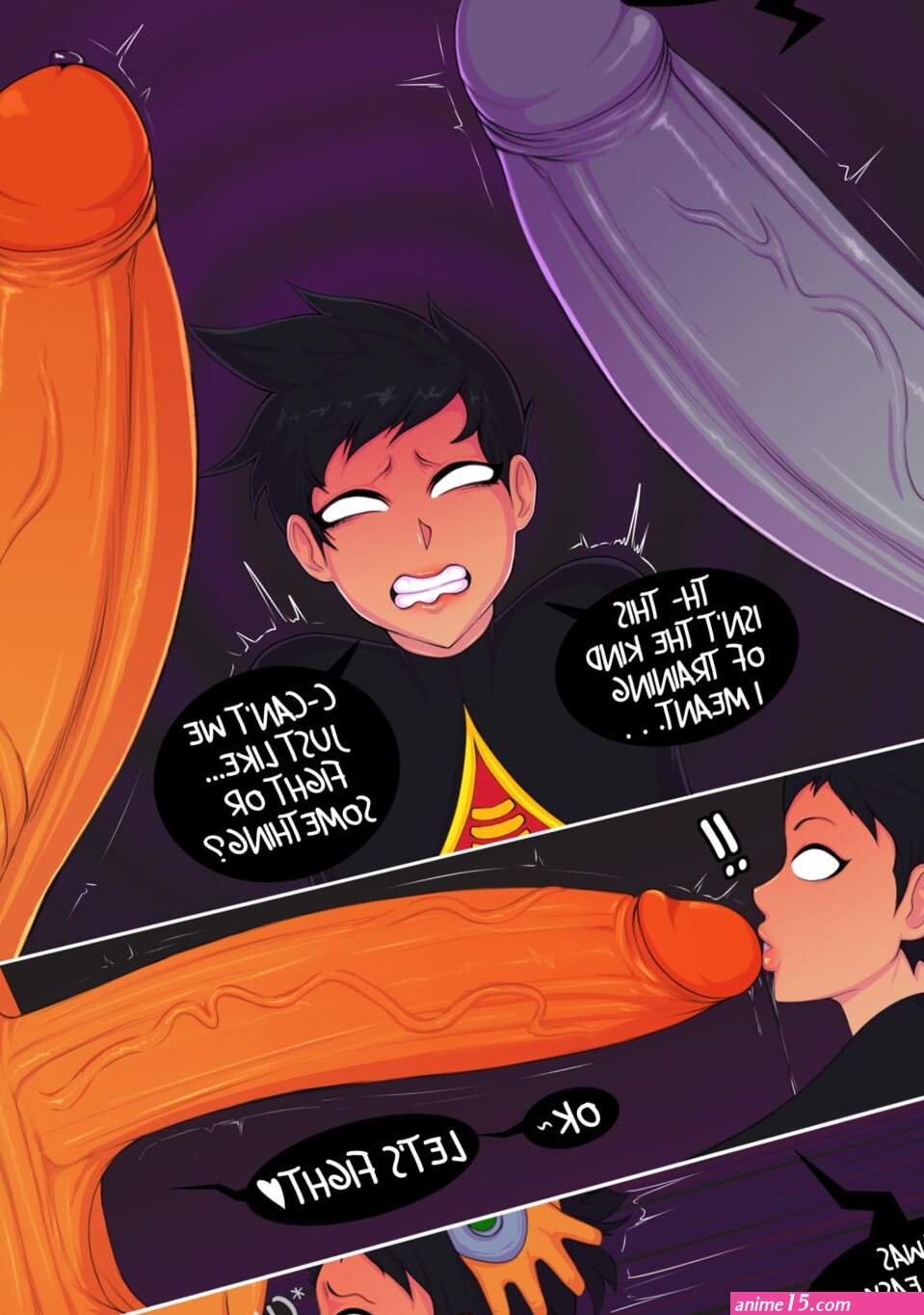 Teen Titans Futa Comic by Snickerz 2