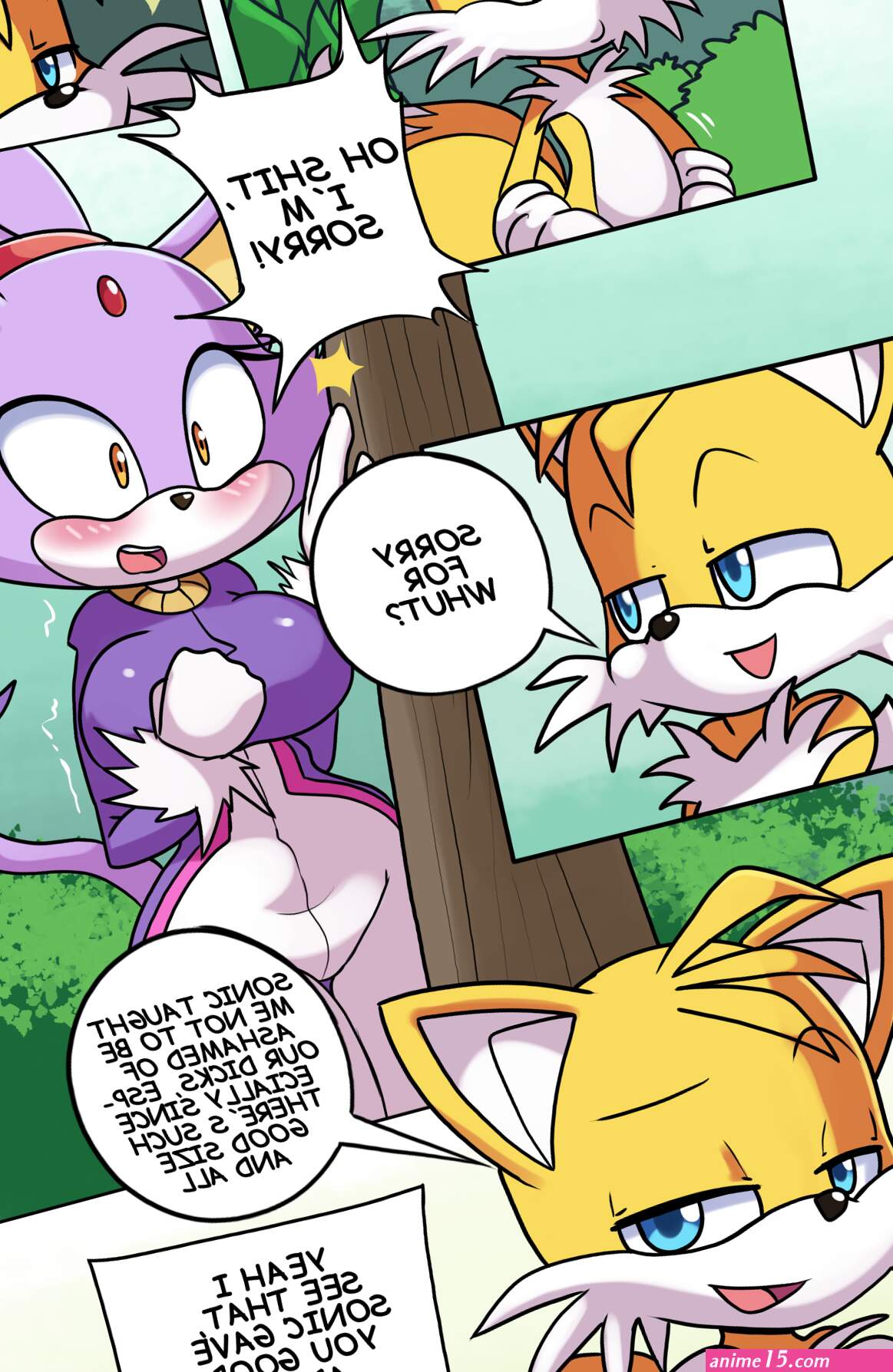 Sonic the Hedgehog Porn comics Rule 34 comics Cartoon porn comics
