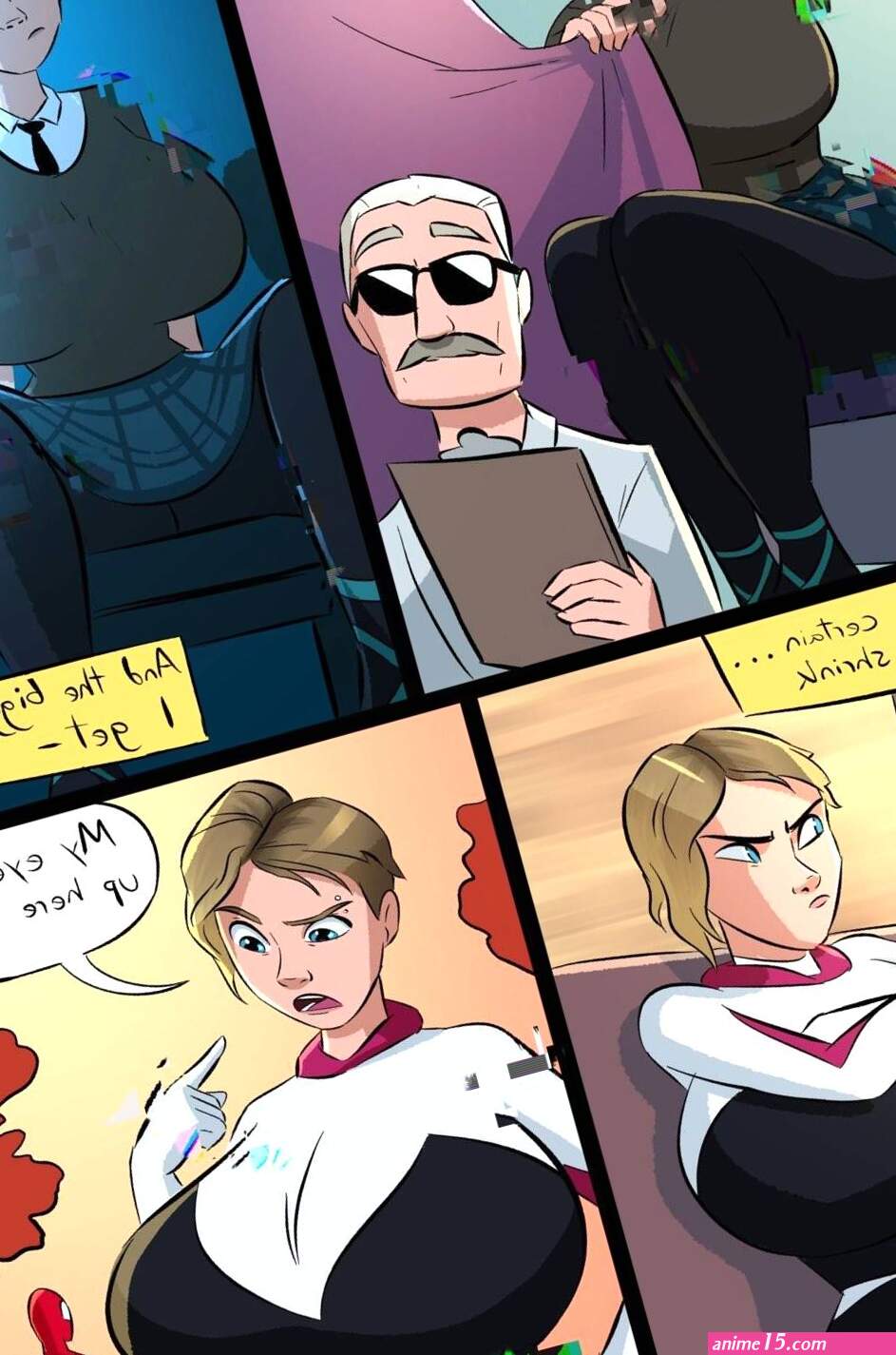 Gwen stacy comic xxx