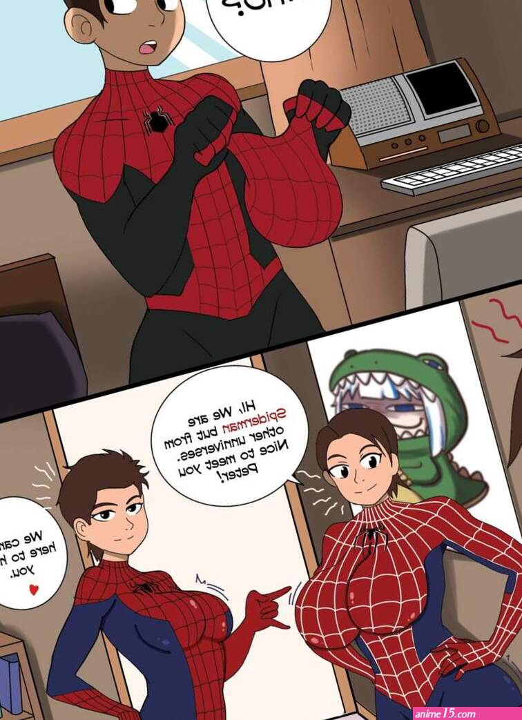 Porn comic No way home. VN SIMP. SpiderMan. Sex comic more SpiderMen from