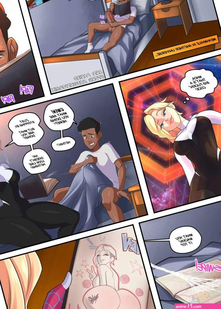 Porn comic The Perverted Spiderman. Parvad Sex comic beauty Gwen was