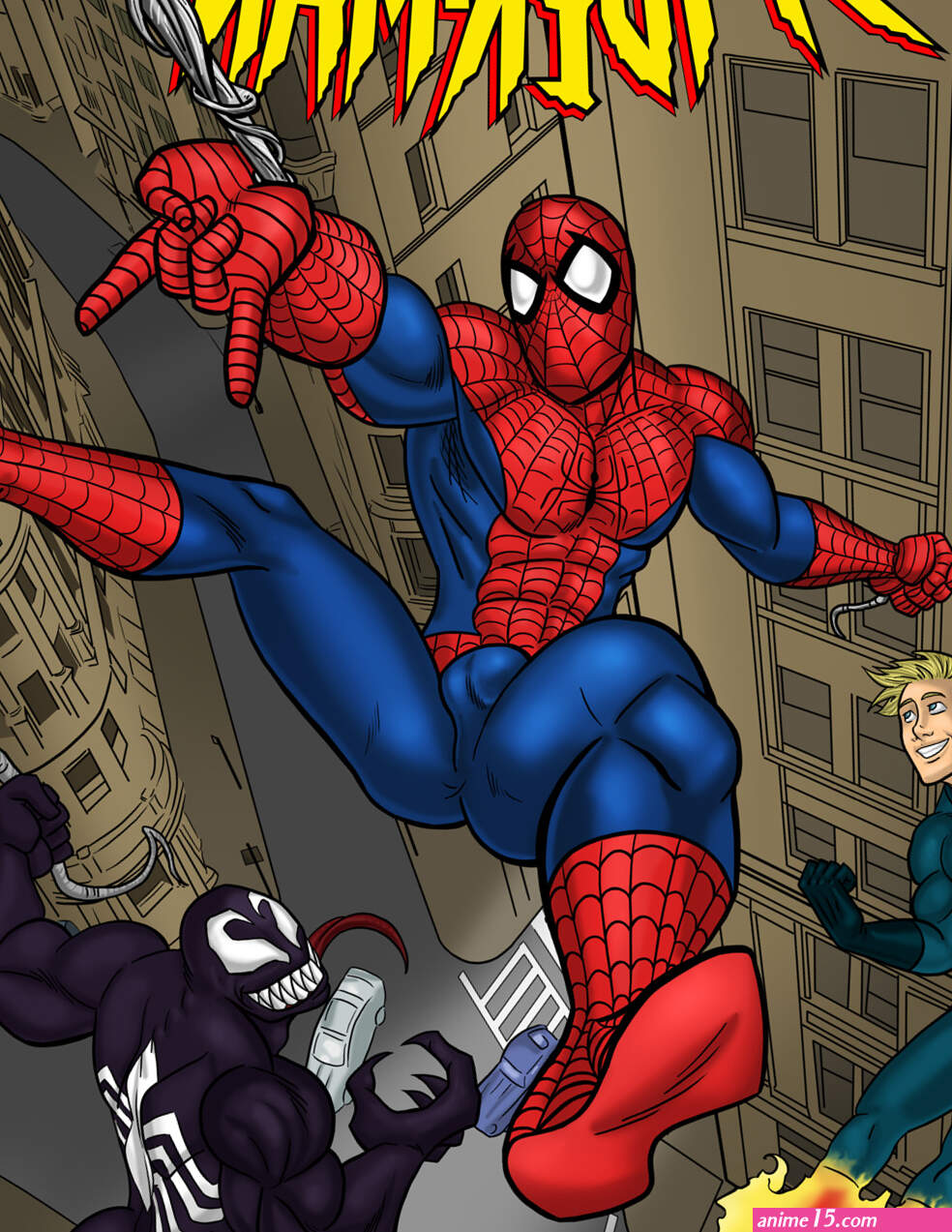 Spider-Man Gay porn comic Yaoi manga Rule 34 Gay