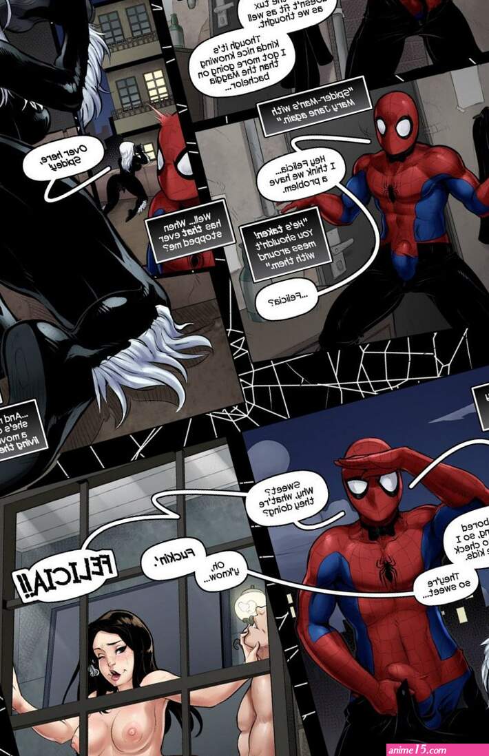 The Nuptials Of Spider-Man Black Cat Porn Comic