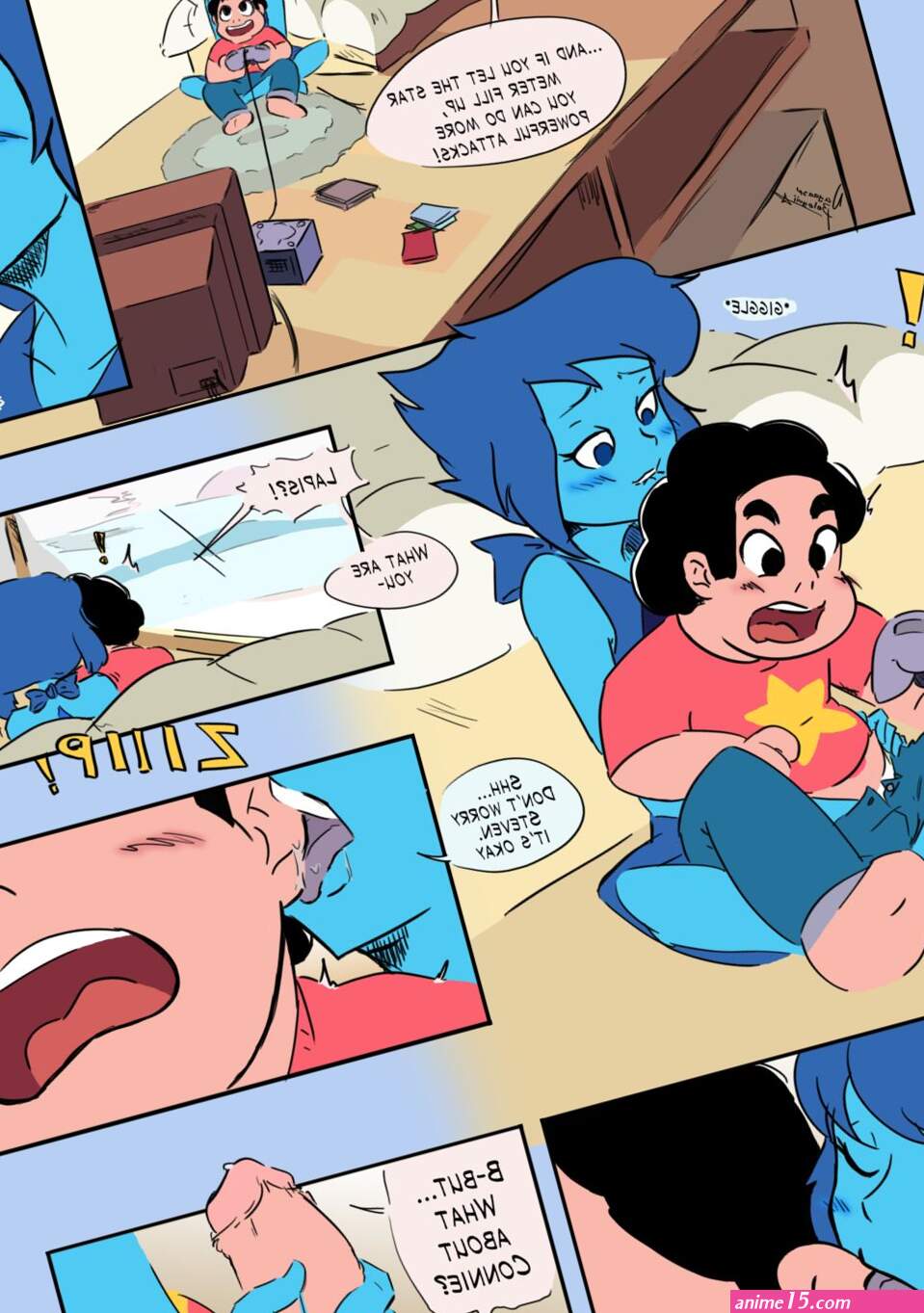 Swine9 -Lapis x Steven Steven Universe porn comic