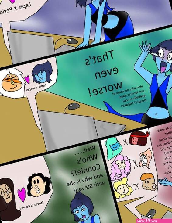 Lapis Lazuli reacts to Steven universe pairings by kingofthedededes73 on DeviantArt