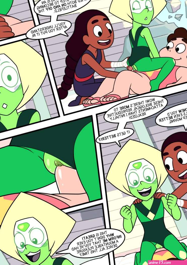 Peridot X Steven porn comic