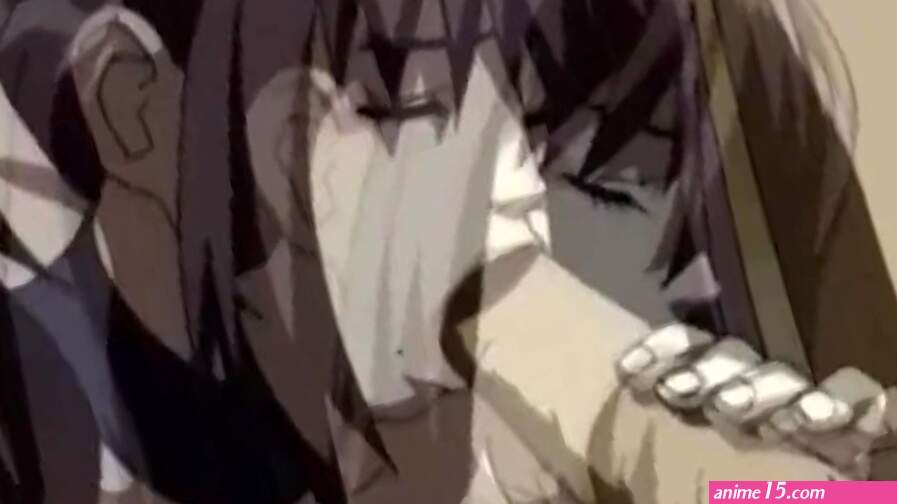Cock sucking anime teen in a cell