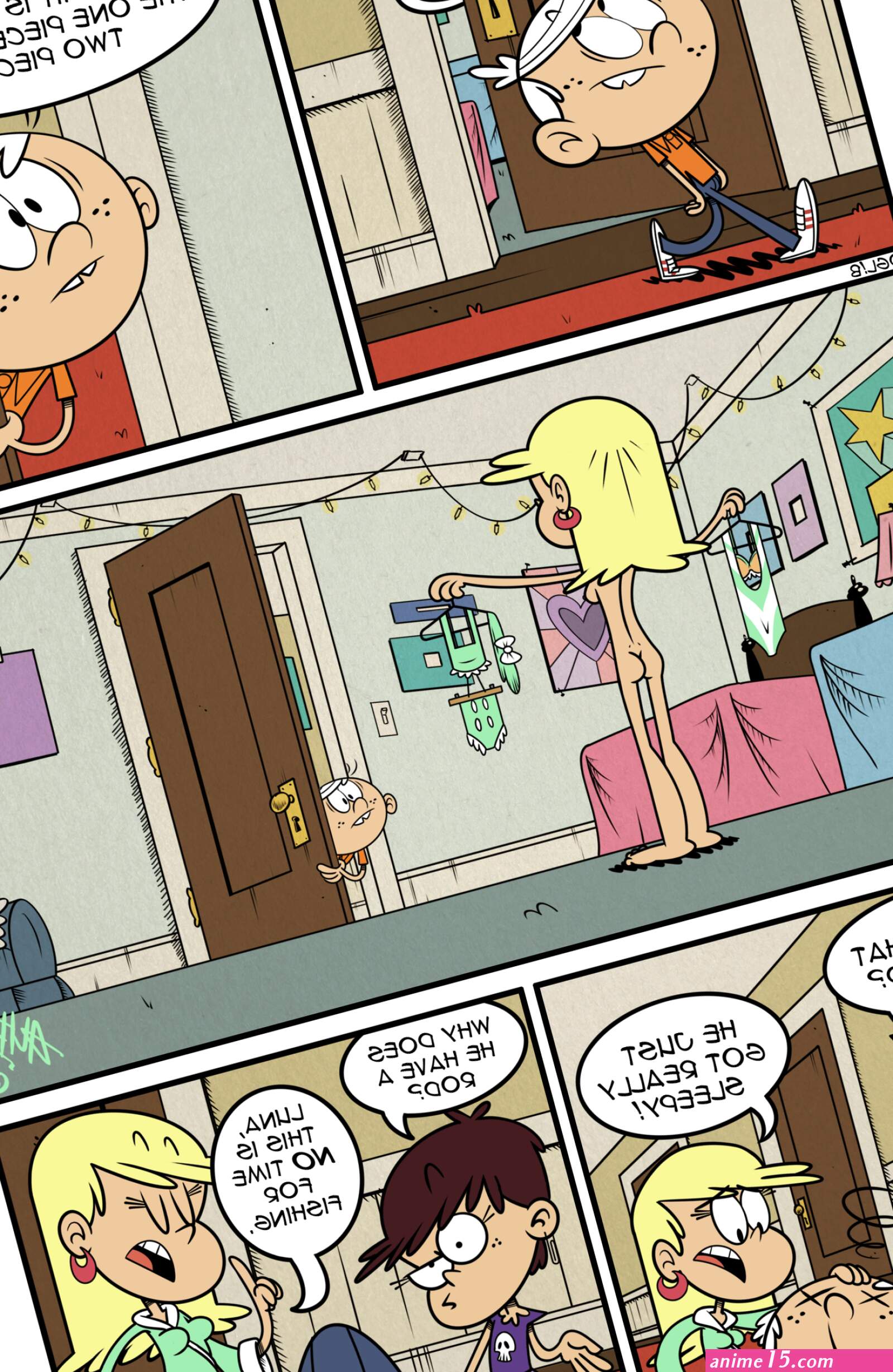 Post 2954932: comic Gl!b LeniLoud LincolnLoud LunaLoud TheLoudHouse