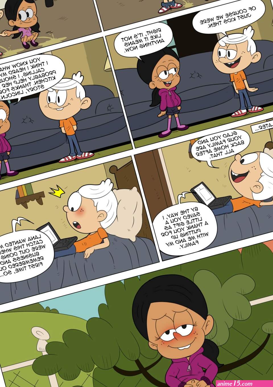 The Loud House Pee Comic