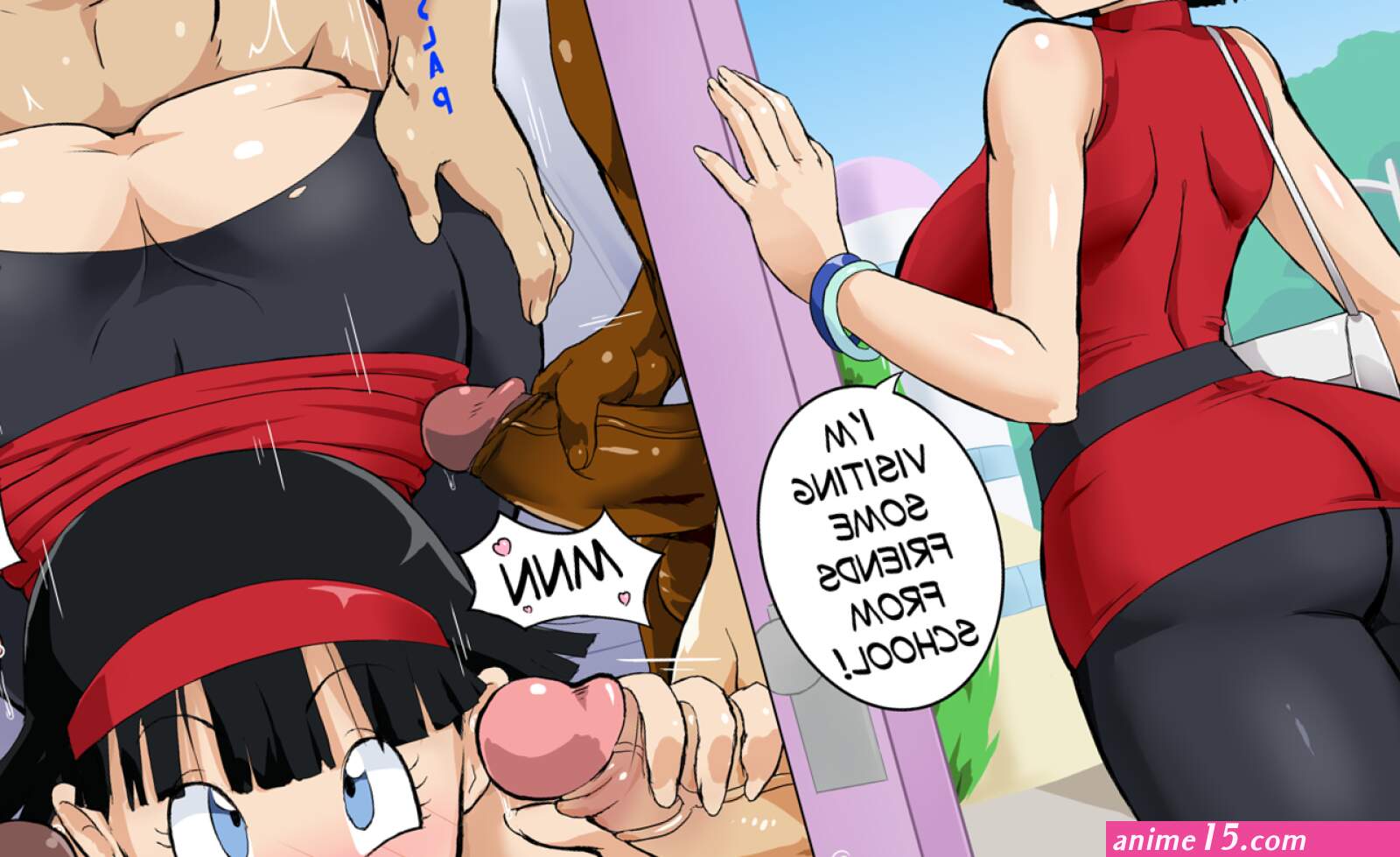 Videl 2-Panel Comic by DarmEngine on Newgrounds