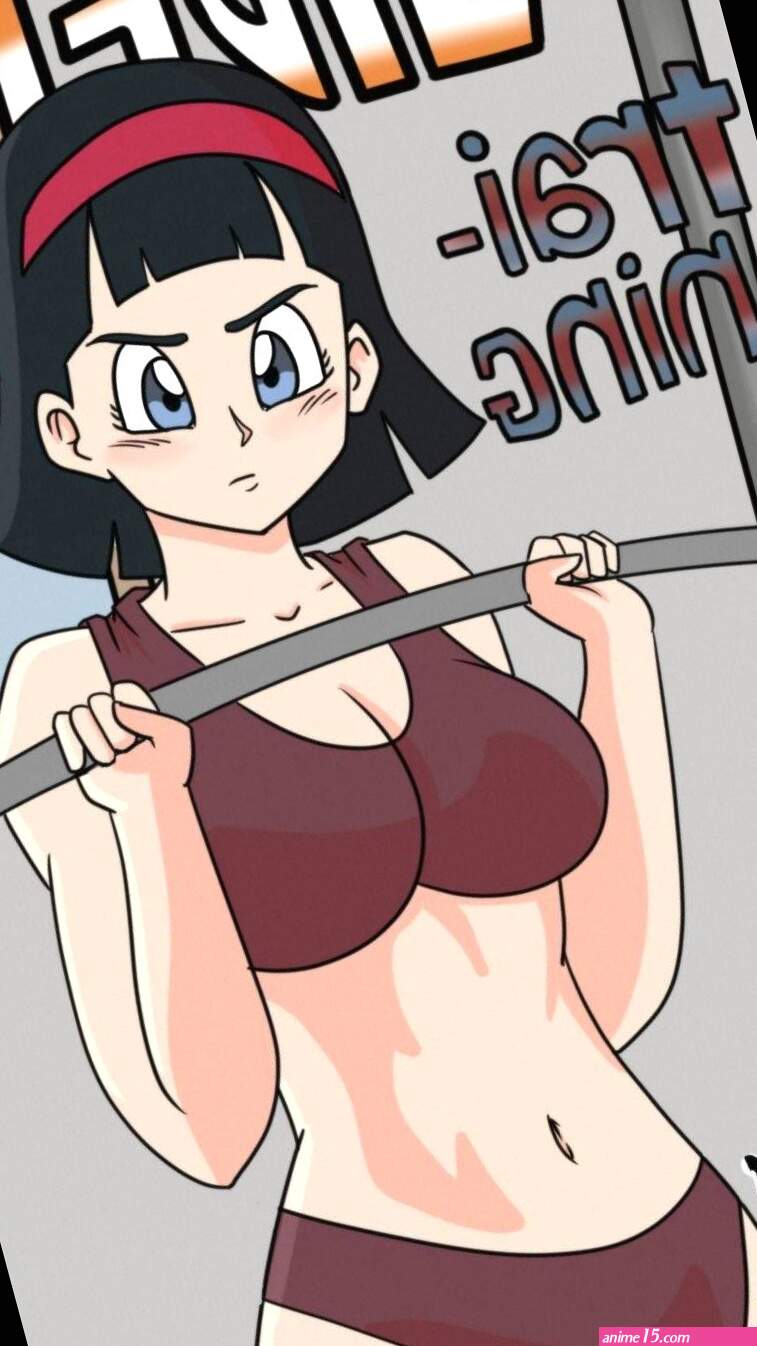 Videl Training porn comic