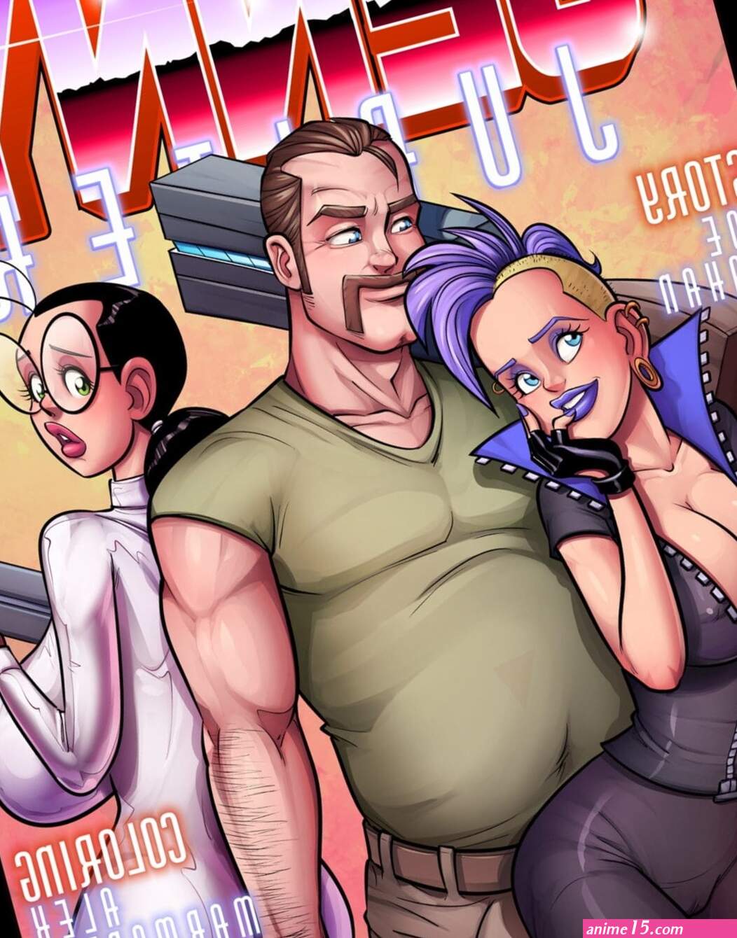 Porn comic Jenny Jupiter Part 2