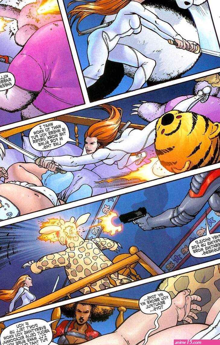 Explicit ABDL scene in a marvel comic