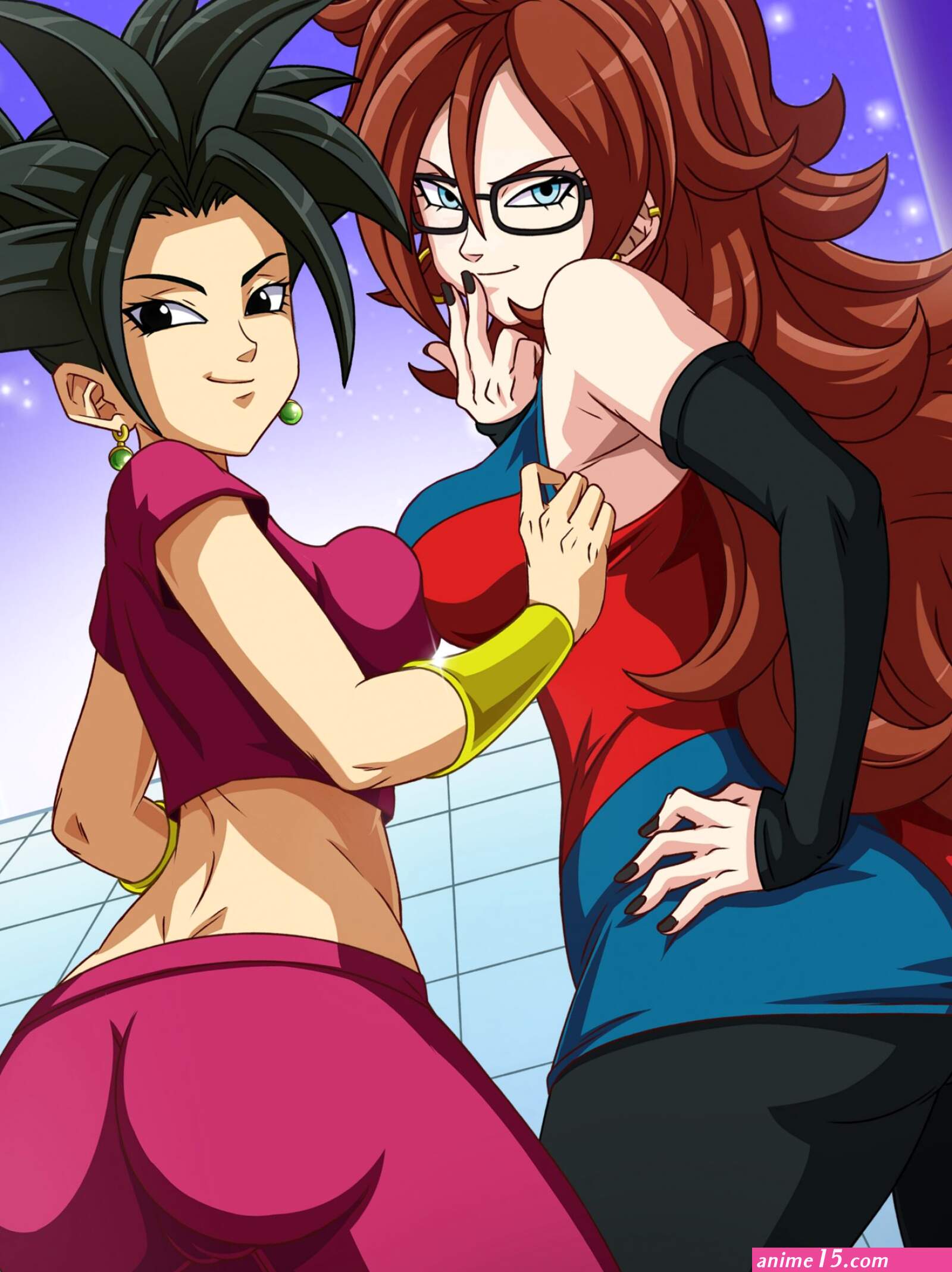 android 21 and kefla Dragon ball