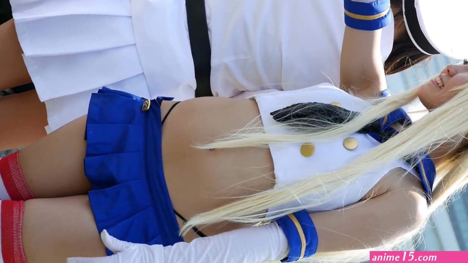 Chun Lee Cosplay Upskirt No Panties Sexy