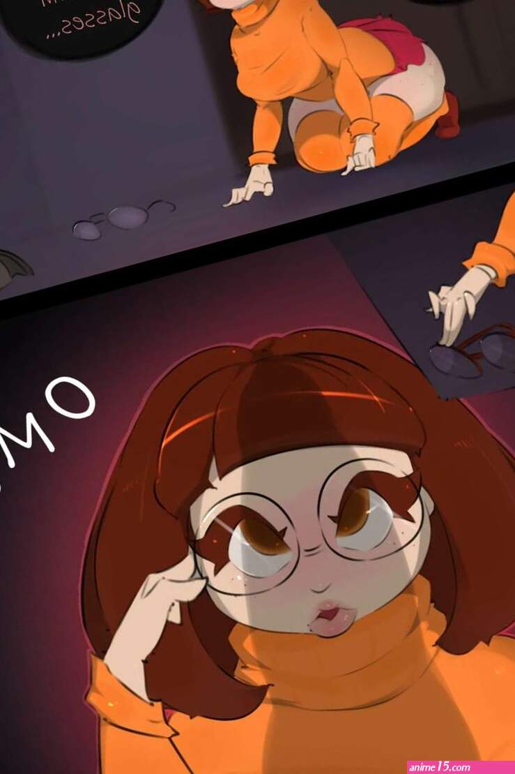 Porn comic Velma and Werewolf. Bisamon Sex comic busty brunette Velma