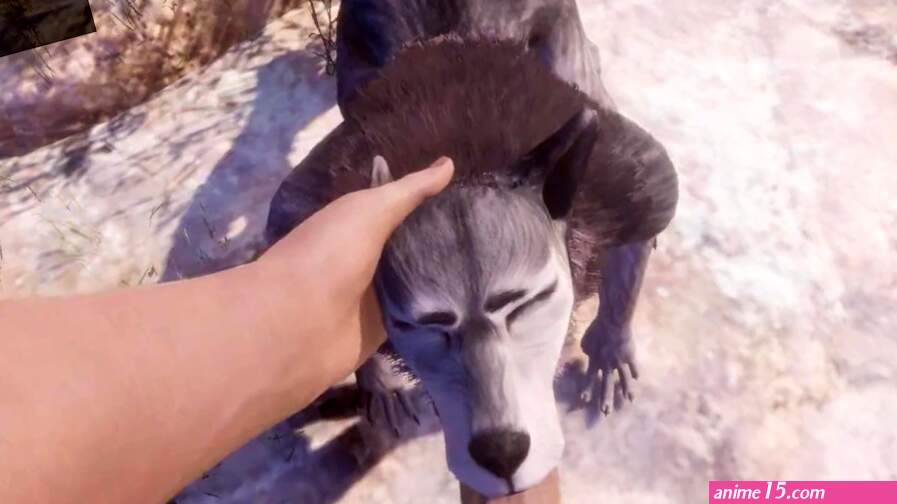 Rasha Furry Wolf Girl Fucks Big Guy
