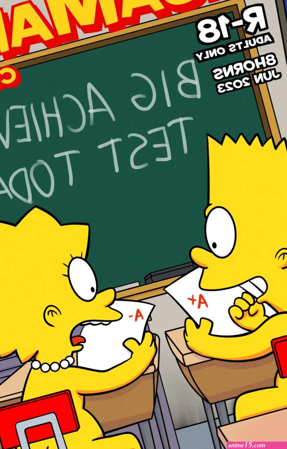 Lisa Baja Notas por Culpa de Bart