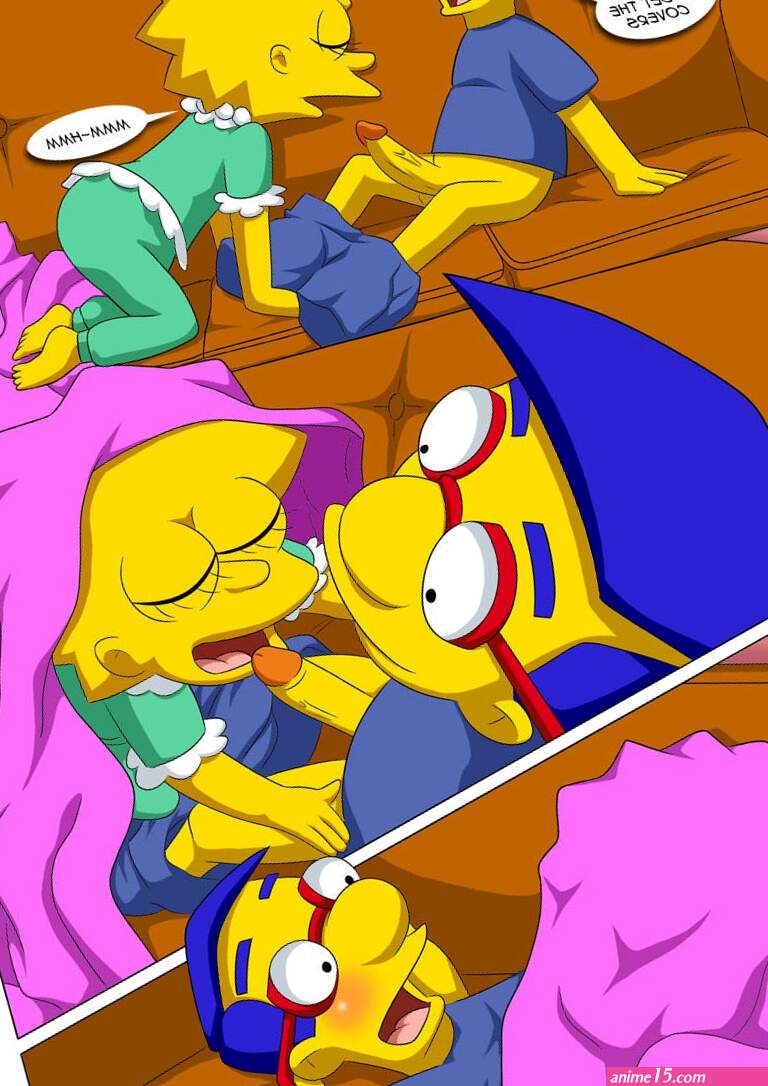Lisa Simpson fucking with Milhouse Issue 1