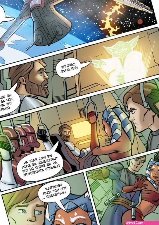 Space Sex Star Wars Drawn-Sex Porn Comic