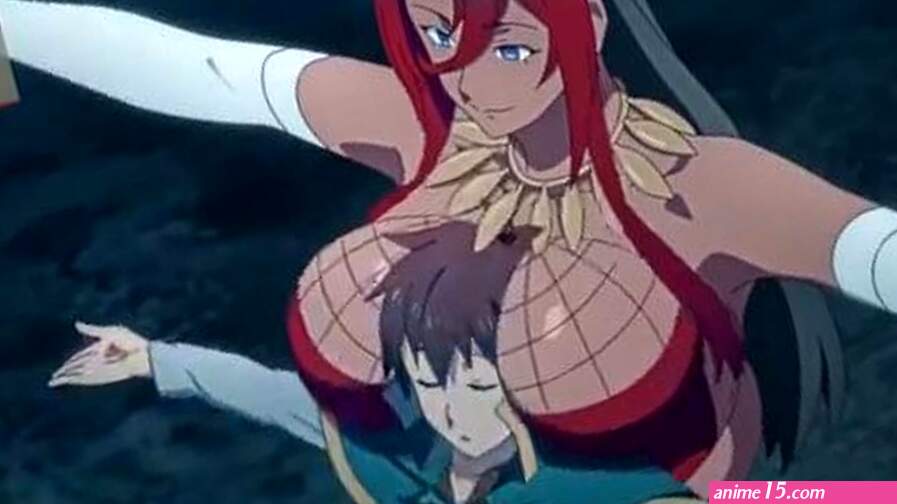 Kazuma met Sylvia big boobs KonoSuba English dub