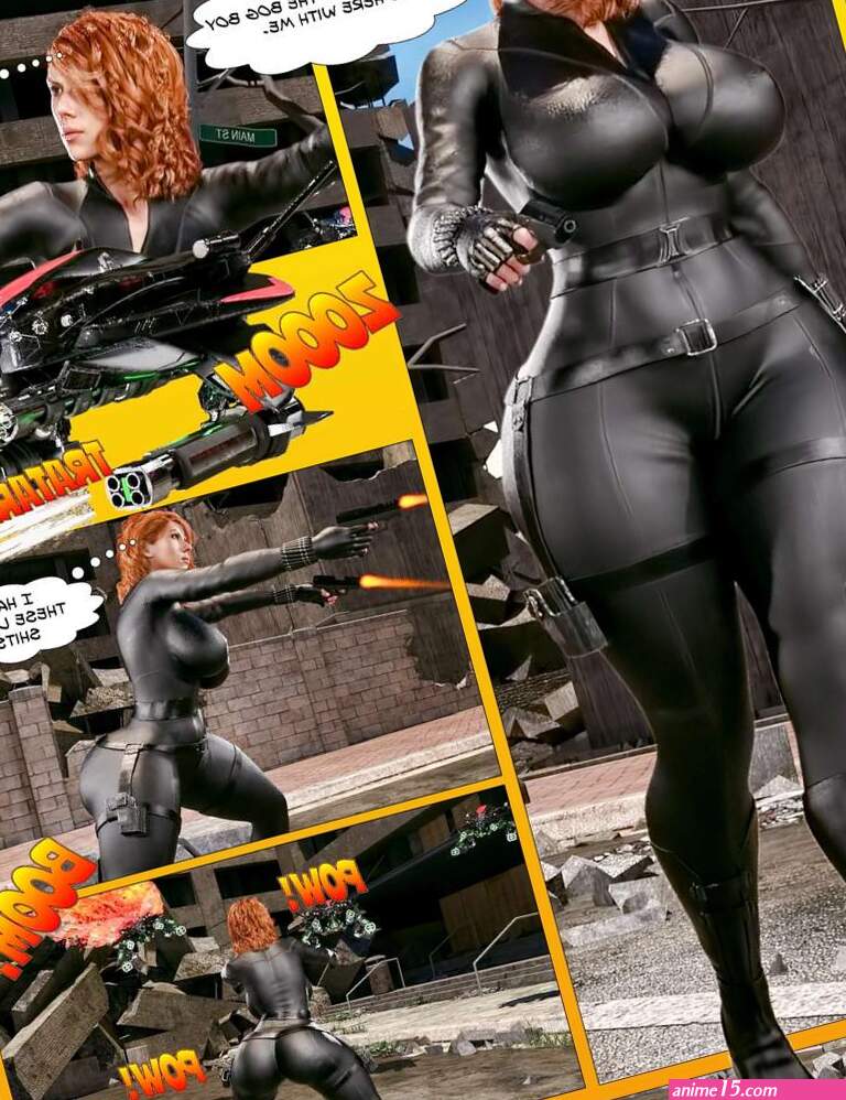 Porn comic Black Widow. Chapter 1. The Avengers. MegaParodies. Sex comic Hulk saved the