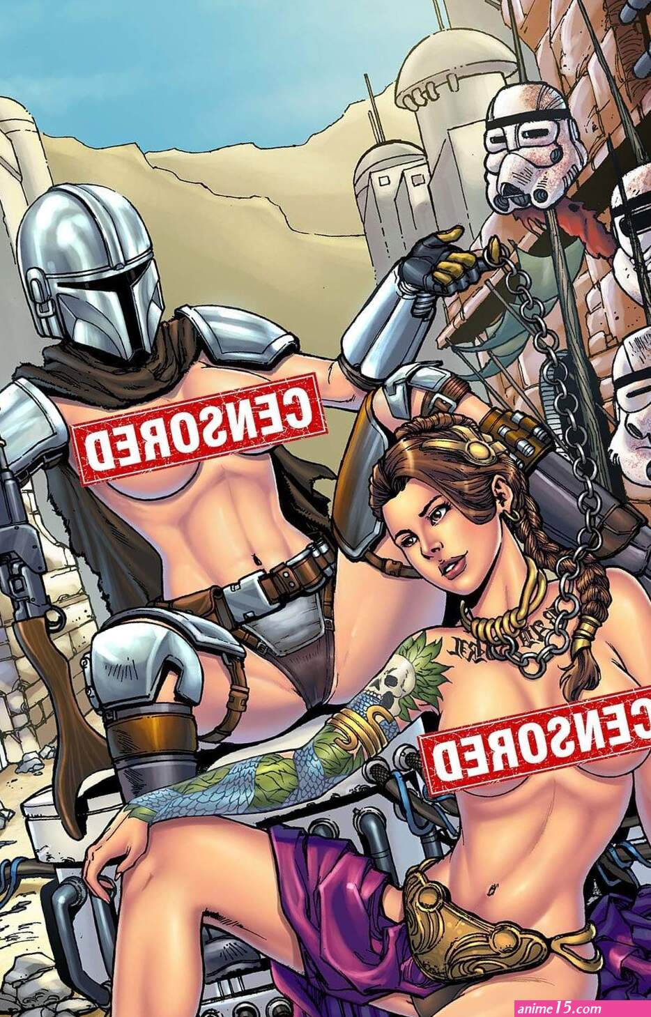 NOTTI NYCE May 4th Star Wars Day CHROME Topless Variant LTD To ONLY 60