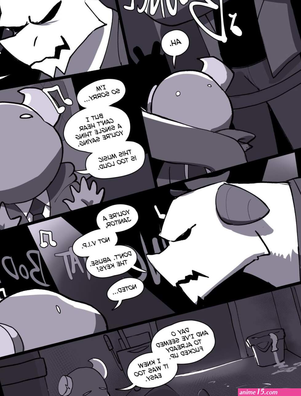 Peculiart Dandy Demons: Ch. 4 Work porn comic