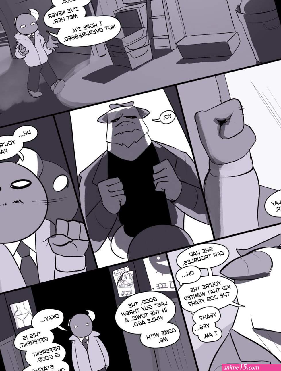 Peculiart Dandy Demons: Ch. 4 Work porn comic