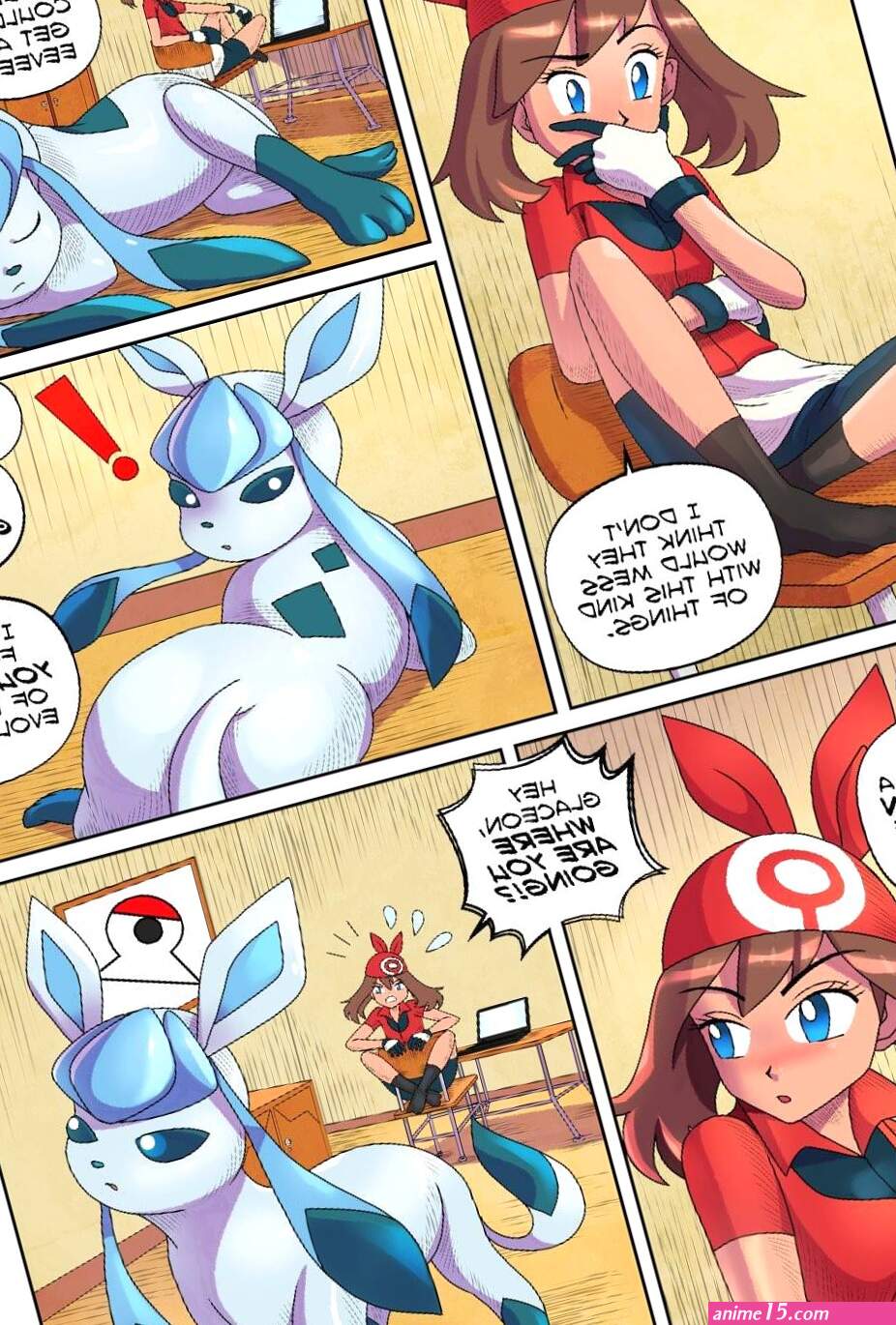 Glaceons Mysterious Power porn comic