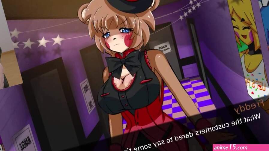 Five Nights At Freddys But Its Anime Five Nights In Anime The Golden Age